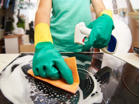 Analytics and performance monitoring for a cleaning website